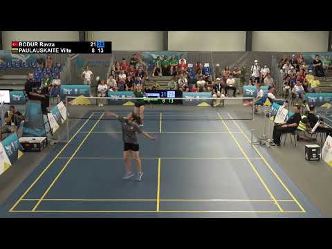 Match point -  Ravza Bodur vs Vilte Paulauskaite - WS, SF - EYOF 2022