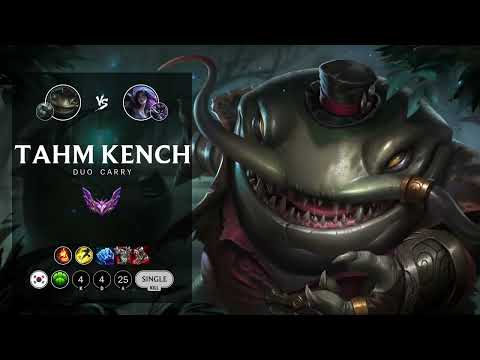 Tahm Kench Bot vs Kai'Sa - KR Master Patch 12.13