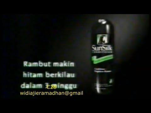 SunSilk Conditioner Penghitam Rambut 15s - Indonesia, 2001