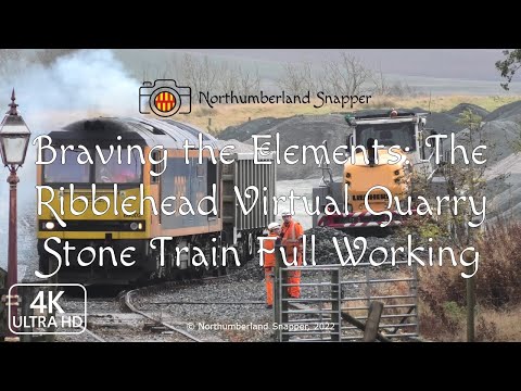 Braving the Elements - The Ribblehead Virtual Quarry Stone Train