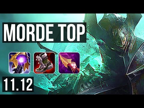MORDEKAISER vs AKALI (TOP) | 300+ games, 6/2/4 | EUW Diamond | v11.12