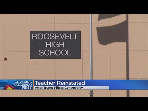 Teacher Reinstates After Trump Pinata Controversy