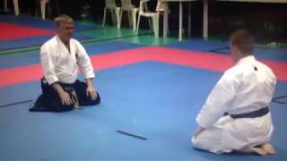 Dr. Ilija Jorga - karate Fudokan | Демонстрация мастера каратэ Фудокан - Ильи Йорги, обладателя 10-го