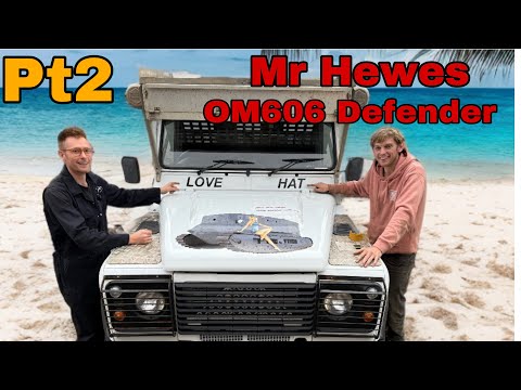 MR HEWES-2 Mercedes OM606 into Landrover Defender Part 2 FINISHED!!, Trucker Tim Boat move and more.