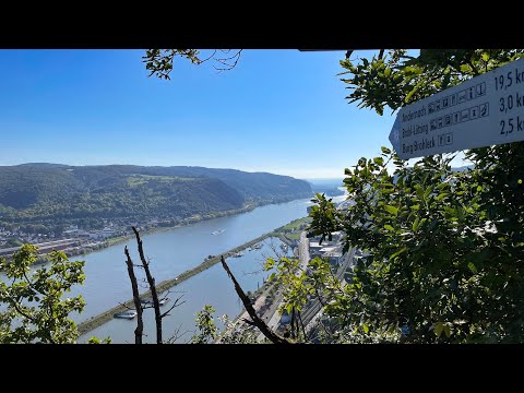 Wandelen langs de Rijn - Rheinburgenweg etappe 3 - Bad Breisig-Andernach