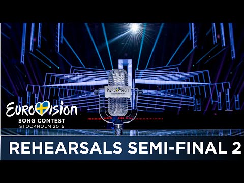 Eurovision Song Contest 2016 // REHEARSALS // SEMI-FINAL 2 // TOP 18
