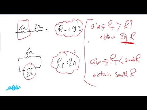 Parallel and series connection part 3 - فيزياء لغات - للثانوية العامة - المنهج المصري - نفهم physics
