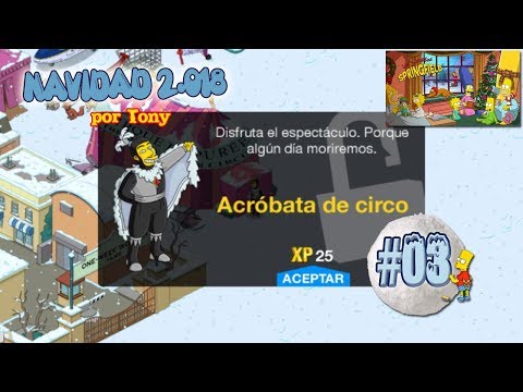 Los Simpson Springfield "Navidad'18: Capítulo 3 - El Acróbata del Circo Dupree" por Tony