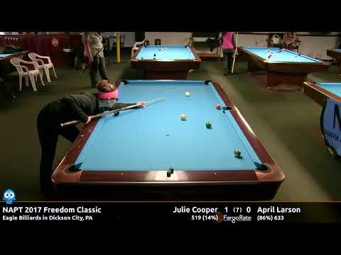 Julie Cooper vs April Larson - NAPT 2017 Freedom Classic