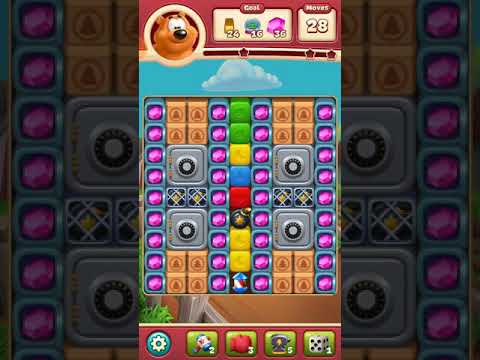 Toon blast 3534 Crown 2 stars