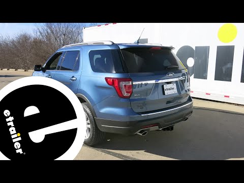 etrailer | Setting up the Curt Trailer Hitch Receiver on your 2018 Ford Explorer