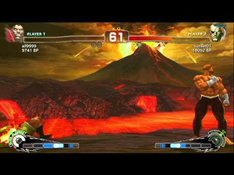 sunset01 [Sagat] vs all9999 [Balrog] SSF4 Japanese Online Ranked Matches - TRUE-HD