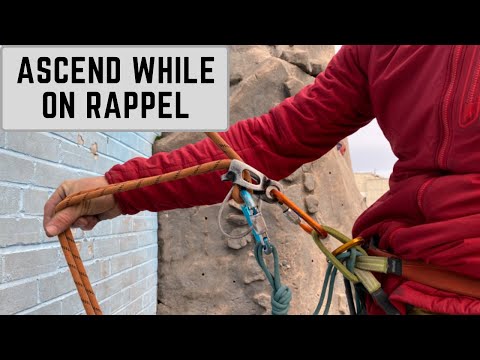 Ascending on Rappel