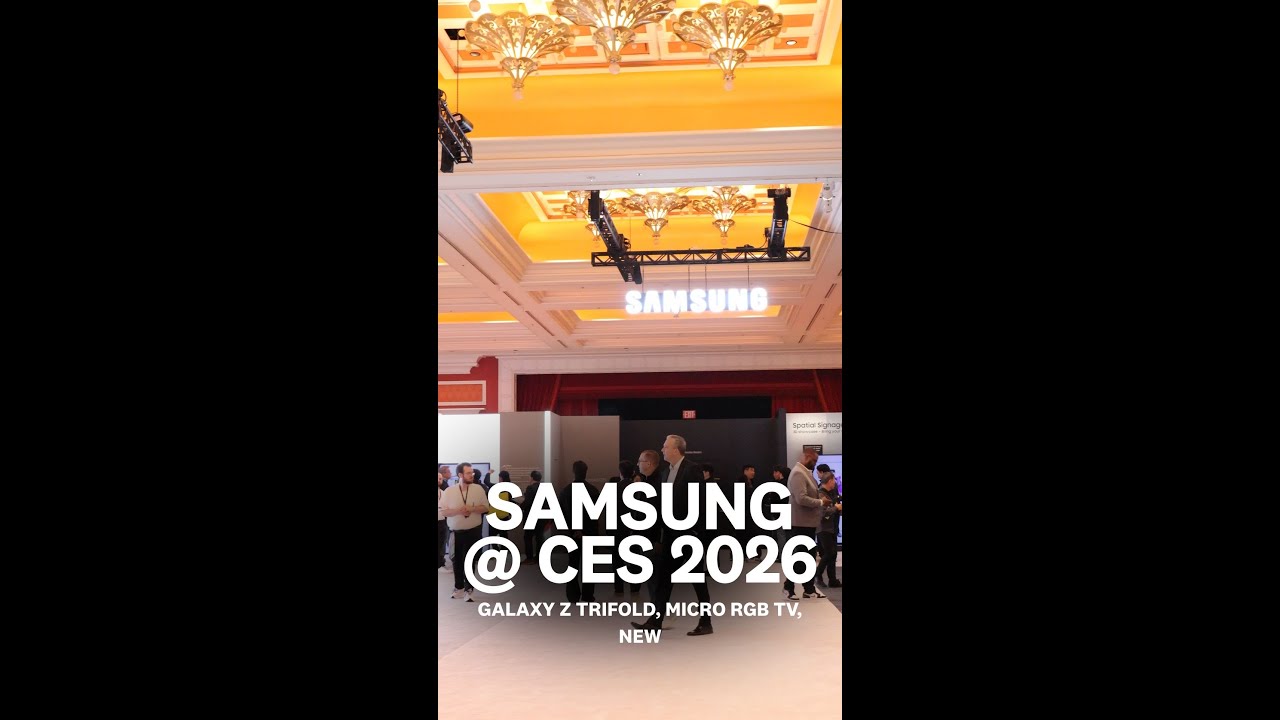 Samsung's The First Look at CES 2026