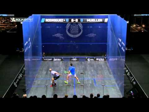 Squash tips: Miguel Rodriguez's lateral movement