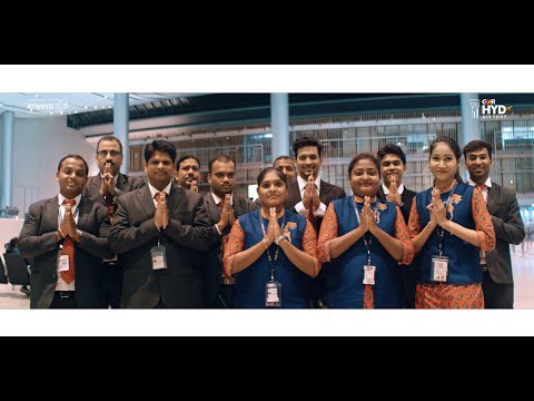 GMR RGIA Hyderabad airport ad