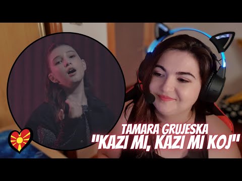 North Macedonia 🇲🇰 Junior Eurovision 2023 | Tamara Grujeska - Kazi Mi, Kazi Mi Koj | REACTION