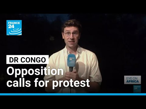 DR Congo opposition calls for protest against Tshisekedi running for 3rd term