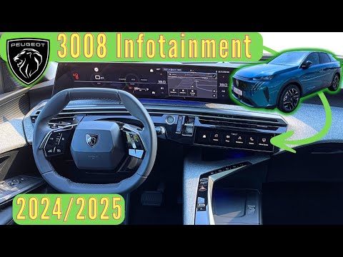 Peugeot 3008 (2024) Innenraum erklärt / Cockpit / Infotainment System 2025 Deutsch