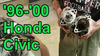 How to replace starter on Honda Civic, Honda CR-V, and Acura Integra, 1996-2000