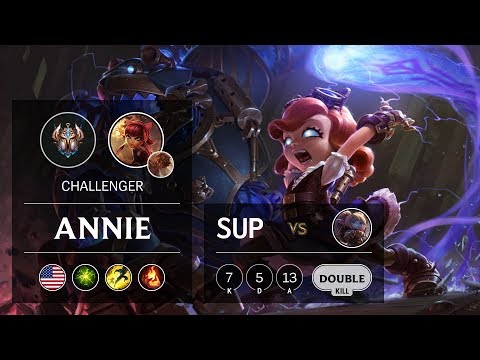 Annie Support vs Poppy - NA Challenger Patch 9.18