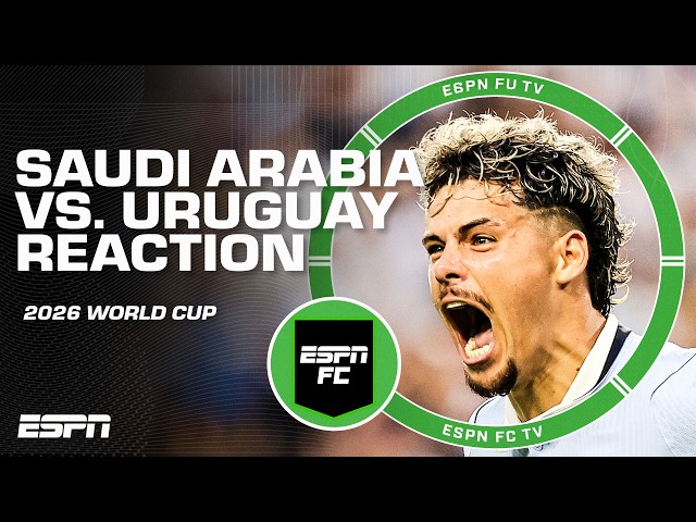 ‘They don’t have enough in attack’ 😳 Ale Moreno on Uruguay’s performance vs. Saudi Arabia | ESPN FC