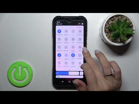 How to Edit Notification Panel Shortcuts on DOOGEE V20 - Manage Notification Panel