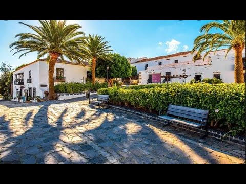 Kanaren Fuerteventura 2022 4K 🇧🇴 🌴 | Betancuria – Die ehemalige Hauptstadt von Fuerteventura