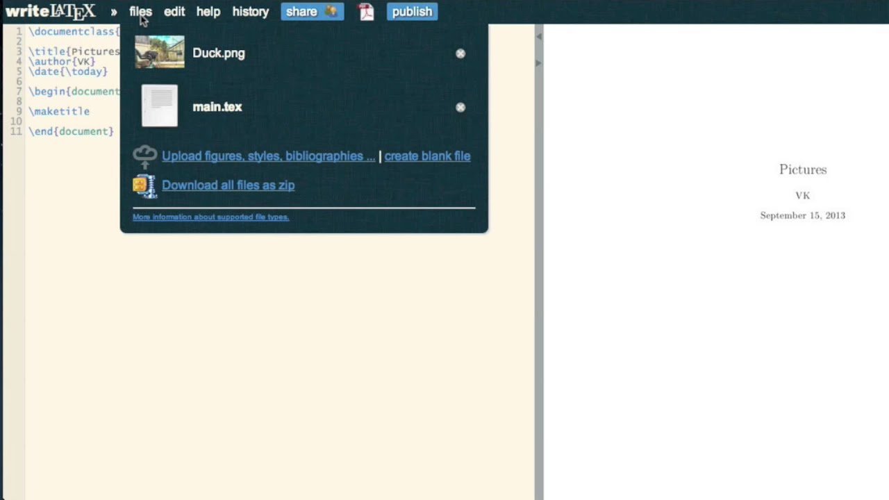 Basic LaTeX 06: Graphics