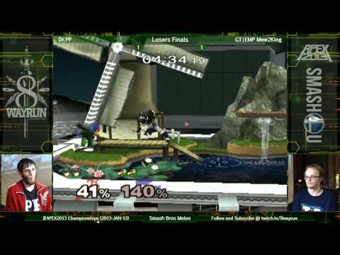 APEX 2013   SSBM LF   Dr PP VS CT EMP Mew2King