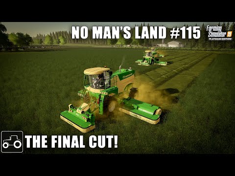 The Final Cut For Hay, Selling Wool & Moving Sheep No Man's Land #115 Farming simulator 19 Timelapse