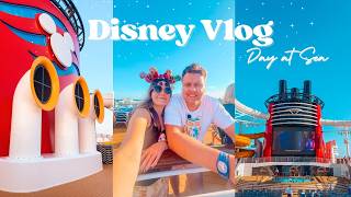 Disney Cruise Day at Sea! | FINAL Disney Destiny Vlog 🌴🌊✨
