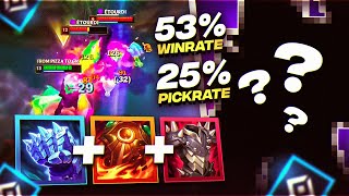 CE CHAMPION EST ILLEGAL EN TOP LANE, 53% WINRATE / 25% PICKRATE ! ( Il est pas simple )