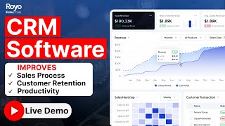 How CRM Software Can Improve Your Sales Process? | Live Demo
