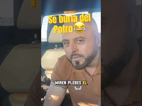 Tony Aguirre se burla del potro evangélico #tonyaguirre #corridosbelicos #corridostumbados #fypシ゚ ￼