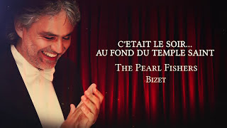 Andrea Bocelli - Au Fond Du Temple Saint (Picture Postcard)