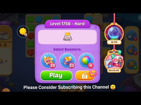 Matchington Mansion Level 1756(Hard Level), Level 1757 & Level 1758 - iOS/Android