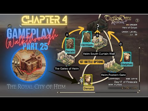 Tactics Ogre Reborn Chapter 4 The Royal City of Heim (1) Walkthrough Part 25