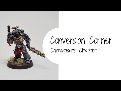 How to convert a Carcaradons Chapter Assault Intercessor