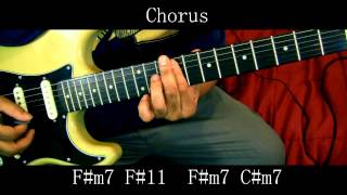 THE ISLEY BROTHERS &quot;LET&#39;S FALL IN LOVE&quot; GUITAR play along  HD