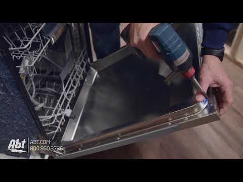 How To: Bosch Dishwasher Panel Installation