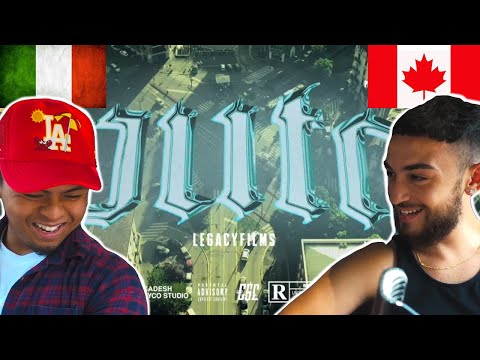 CANADIANS REACT TO ITALIAN RAP - Escomar - Puta (Official Video)