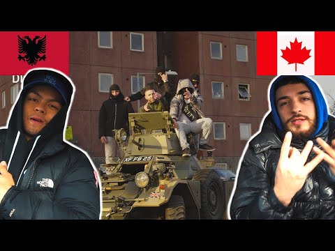 CANADIANS REACT TO ALBANIAN DRILL - Vinz ft Stealth - Poppin Smoke