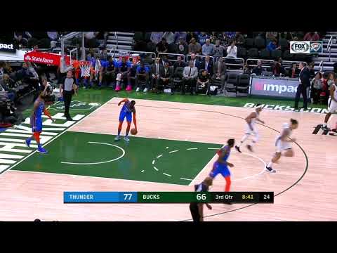 Bonzie Colson vs OKC 21 PTS                            4.10.19