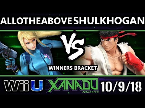 S@X 271 Smash 4 - TA | allotheabove (ZSS) Vs. Shulkhogan (Ryu, Sonic) Wii U Winners Bracket