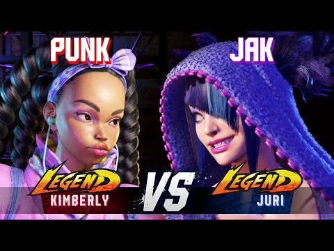 SF6 ▰ PUNK (Kimberly) vs JAK (Juri) ▰ High Level Gameplay