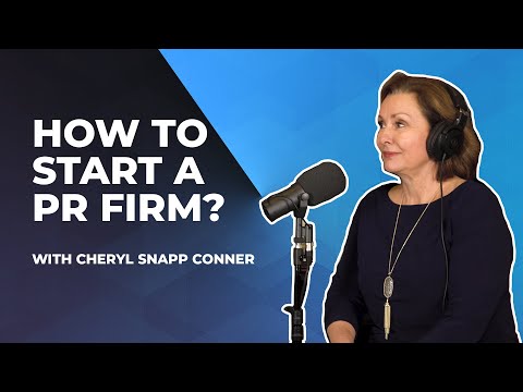 , title : 'How to Start a PR Firm with Cheryl Snapp Conner (Episode #1)'