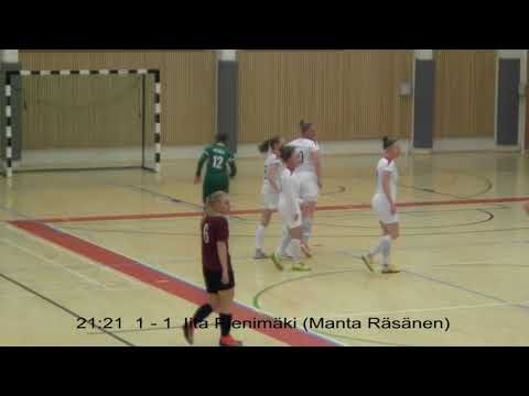 Naisten futsal-liiga 2019-2020 / Ylöjärven Ilves vs. KaDy maalikooste 1.2.2020