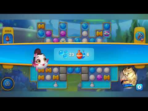 Fishdom 2022, no Boosters,  9694  level  -  прохождение без бустеров,  9694  уровень.