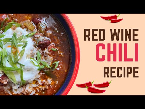 Red Wine Chili | EASY | The Prince Eats